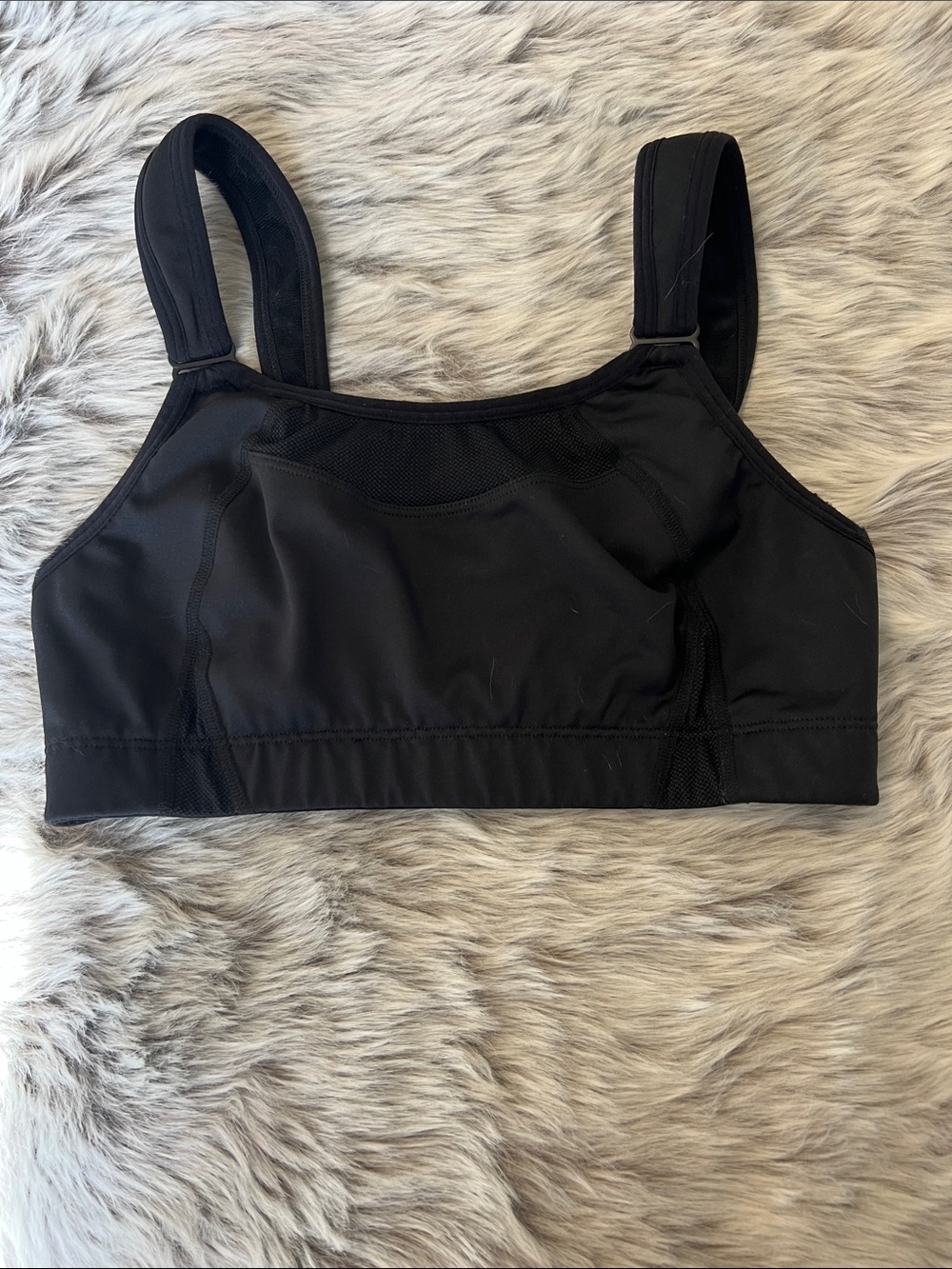 New Balance Black Supportive Sports Bra - Women